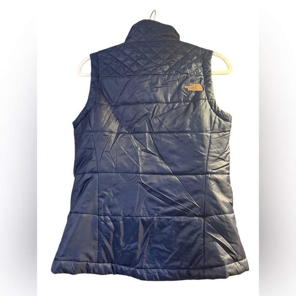Navy North Face Puffer Vest - Picture 4 of 5